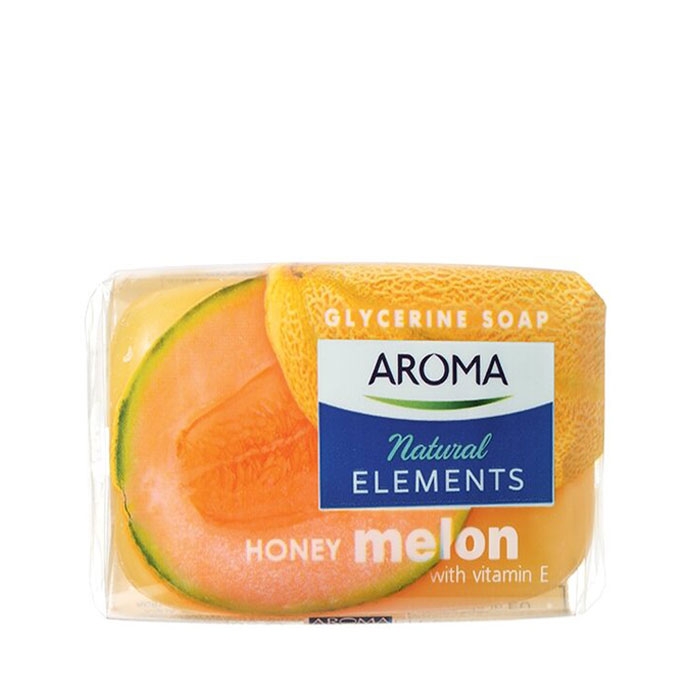 САПУН АРОМА С МЕД И ПЪПЕШ - ГЛИЦЕРИНОВ 100 гр. / AROMA NATURAL ЕLEMENTS SOAP HONEY AND MELON - GLYCERIN