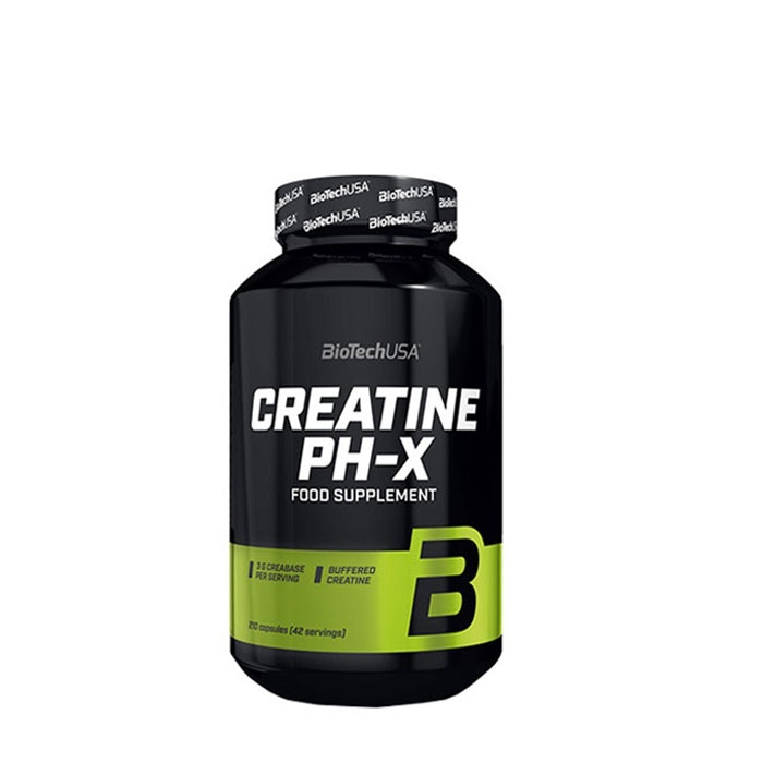 БИОТЕЧ КРЕАТИН PH - X капсули 210 броя / BIOTECH USA CREATINE PH - X
