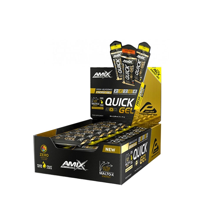 АМИКС КУИК ЕНЕРДЖИ ГЕЛ 45 гр. 40 броя / AMIX QUICK ENERGY GEL