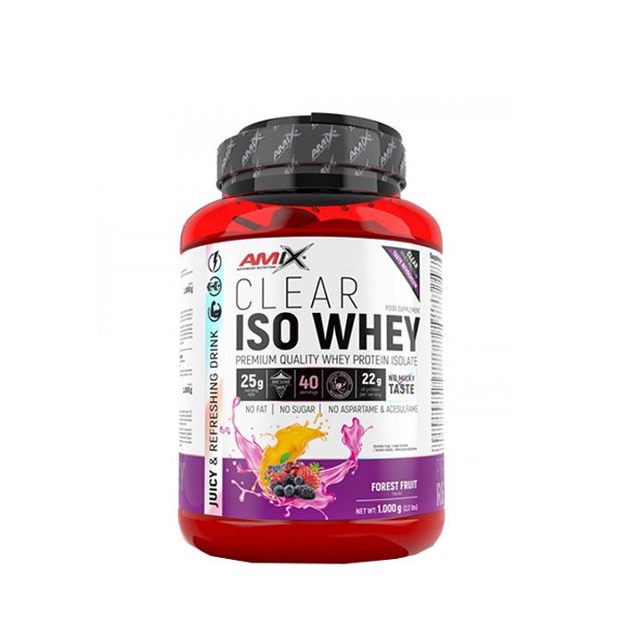 АМИКС КЛИЪР ИЗО УЕЙ ПРОТЕИН ОВКУСЕН 1000 гр. / AMIX CLEAR ISO WHEY FLAVOURED