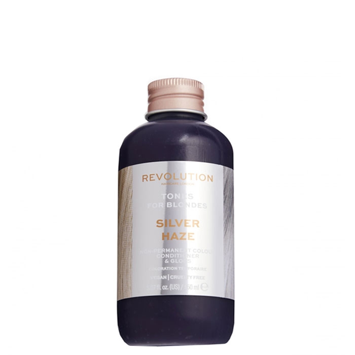 РЕВОЛЮШЪН HAIRCARE ТОНЕР ЗА РУСА КОСА SILVER HAZE 150 мл. / REVOLUTION HAIRCARE HAIR TONES SILVER HAZE