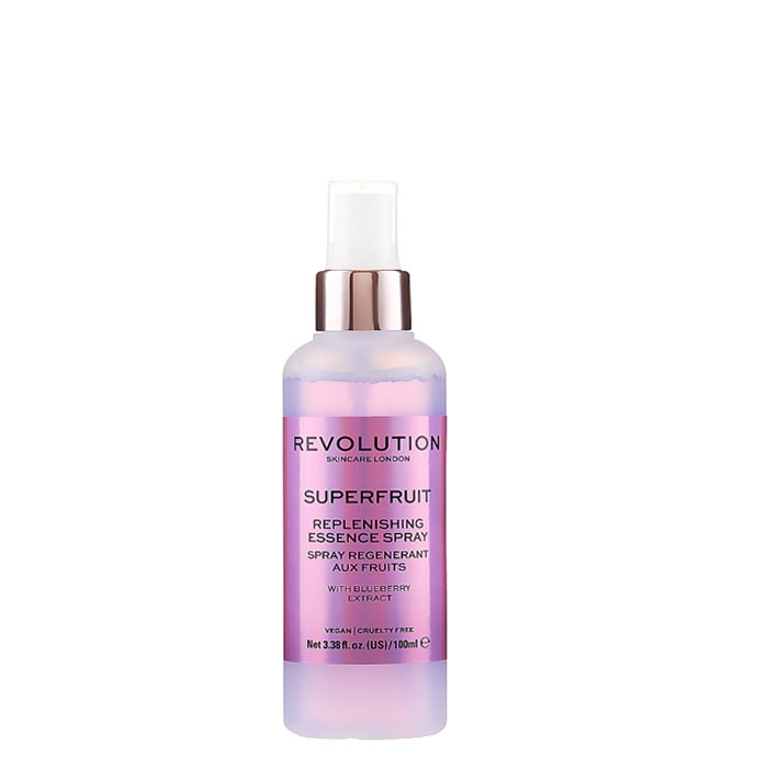 РЕВОЛЮШЪН SKINCARE СПРЕЙ ЗА ЛИЦЕ SUPERFRUIT 100 мл. / REVOLUTION SKINCARE REPLENISHING ESSENCE SPRAY SUPERFRUIT