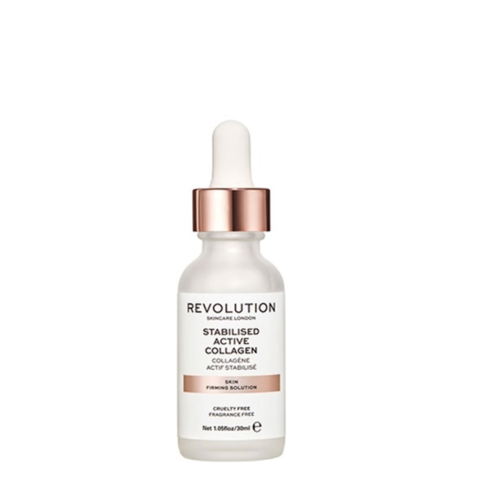 РЕВОЛЮШЪН SKINCARE СТЯГАЩ СЕРУМ ЗА ЛИЦЕ COLLAGEN 30 мл. / REVOLUTION SKINCARE SKIN FIRMING SOLUTION STABILISED ACTIVE COLLAGEN