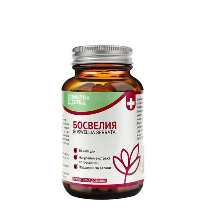 НУТРА СТИЛ БОСВЕЛИЯ капсули 60 броя / NUTRA STILL BOSWELLIA