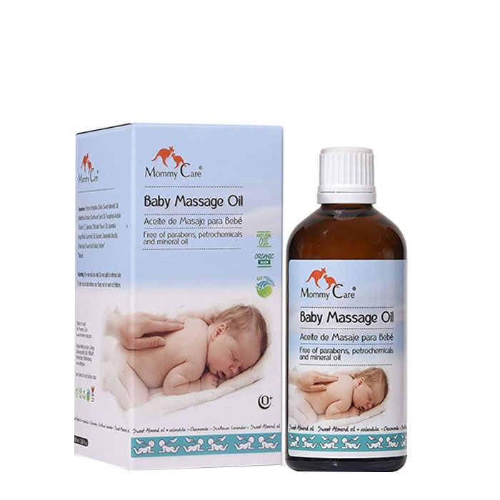 МАМИ КЕЪР НАТУРАЛНО ОЛИО ЗА МАСАЖ НА БЕБЕТО 100 мл. / MOMMY CARE BABY MASAGE OIL
