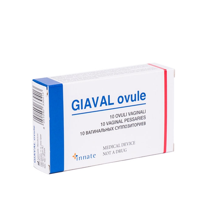 ЖАВАЛ вагинални супозитории 10 броя / INNATE GIAVAL