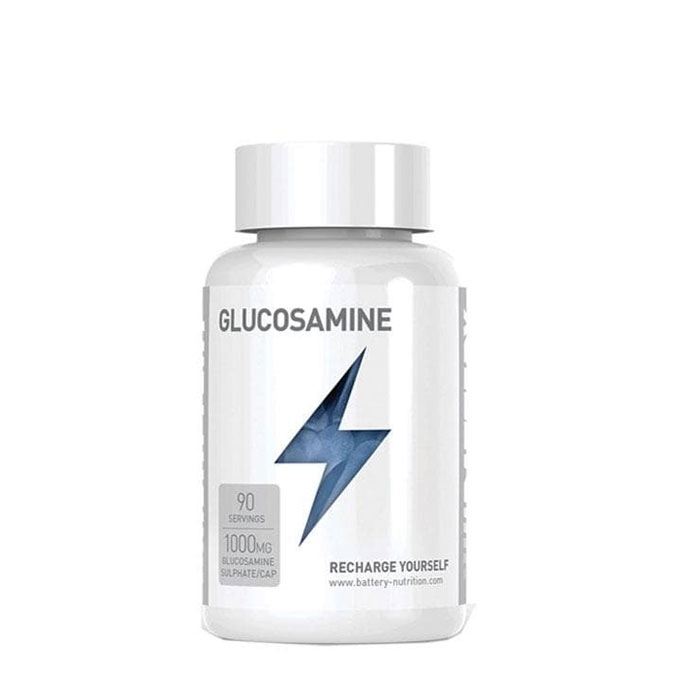 БАТЕРИ НУТРИШЪН ГЛЮКОЗАМИН капсули 1000 мг. 90 броя / BATTERY NUTRITION GLUCOSAMINE