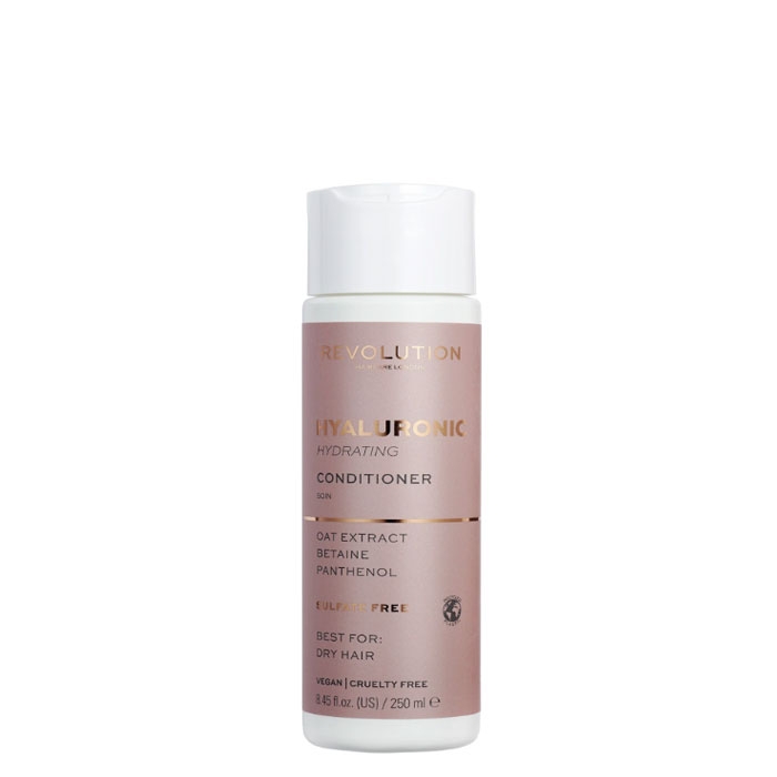 РЕВОЛЮШЪН HAIRCARE ХИДРАТИРАЩ БАЛСАМ ЗА СУХА КОСА С ХИАЛУРОН 250 мл. / REVOLUTION HAIRCARE HYALURONIC ACID HYDRATING CONDITIONER FOR DRY HAIR