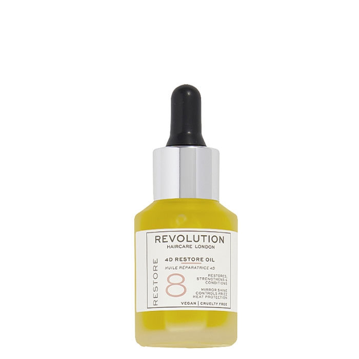 РЕВОЛЮШЪН HAIRCARE BOND ВЪЗСТАНОВЯВАЩО ОЛИО ЗА КОСА 4D PLEX 8 30 мл. / REVOLUTION HAIRCARE 8 4D RESTORE OIL