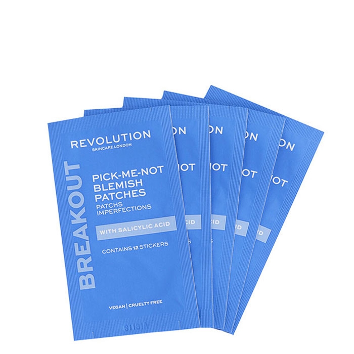 РЕВОЛЮШЪН SKINCARE ЛЕПЕНКИ ЗА ЛИЦЕ BLEMISH SALICYLIC ACID 60 броя / REVOLUTION SKINCARE SALICYLIC ACID BHA ANTI BLEMISH BLEMISH STICKERS