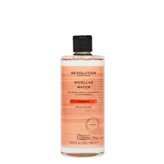 РЕВОЛЮШЪН SKINCARE ОЗАРЯВАЩА МИЦЕЛАРНА ВОДА С ВИТАМИН C 400 мл. / REVOLUTION SKINCARE VITAMIN C BRIGHTENING MICELLAR WATER