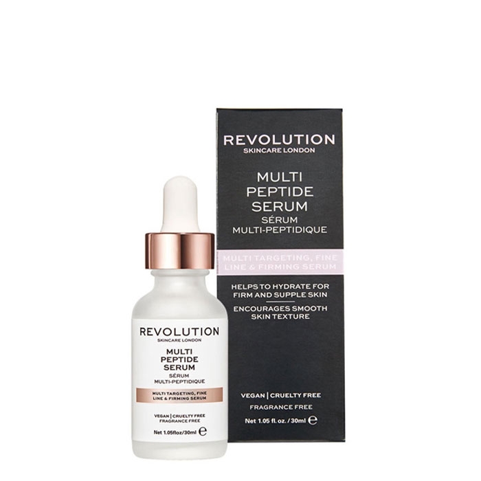 РЕВОЛЮШЪН SKINCARE СТЯГАЩ СЕРУМ ЗА ЛИЦЕ MULTI PEPTIDE 30 мл. / REVOLUTION SKINCARE MULTI PEPTIDE FACE SERUM