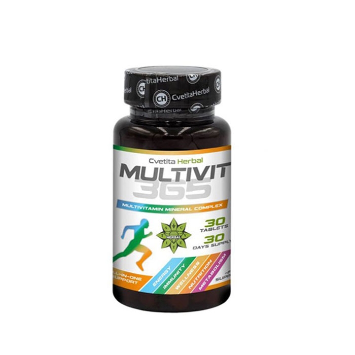 МУЛТИВИТ 365 таблетки 30 броя / CVETITA MULTIVIT