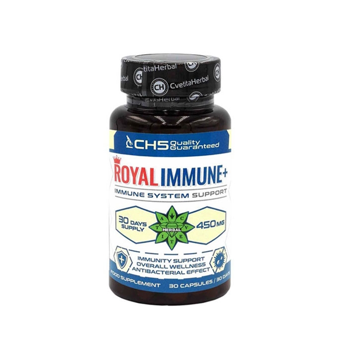 РОЯЛ ИМУН + капсули 450 мг. 30 броя / CVETITA ROYAL IMMUNE+