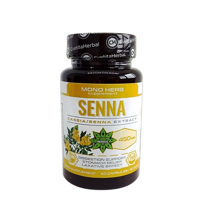 СЕНА ЕКСТРАКТ капсули 450 мг. 60 броя / CVETITA SENNA EXTRACT