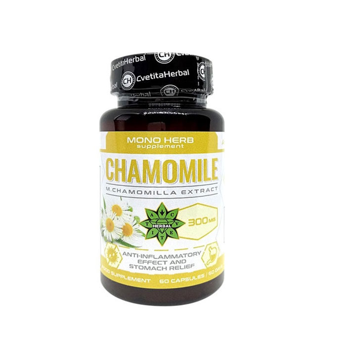 ЛАЙКА капсули 300 мг. 60 броя / CVETITA CHAMOMILE