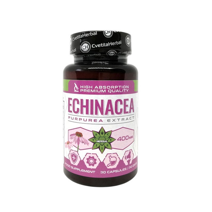 ЕХИНАЦЕЯ капсули 400 мг. 30 броя / CVETITA ECHINACEA