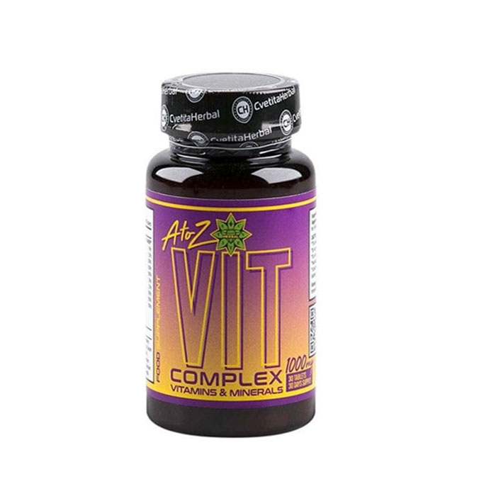 КОМПЛЕКС ВИТ. A-Z таблетки 100 броя / CVETITA A TO Z VIT. COMPLEX