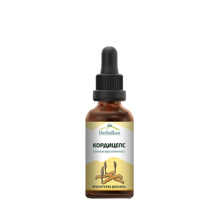 ХЕРБАЛКАН КОРДИЦЕПС тинктура 50 мл. / HERBALKAN CORDYCEPS SINENSIS