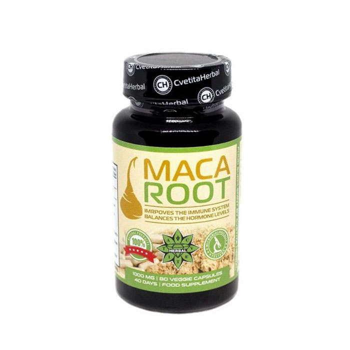 МАКА КОРЕН капсули 500 мг. 80 броя / CVETITA MACA ROOT