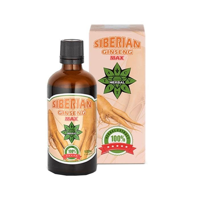 СИБИРСКИ ЖЕН ШЕН МАКС екстракт 100 мл. / CVETITA SIBERIAN GINSENG MAX