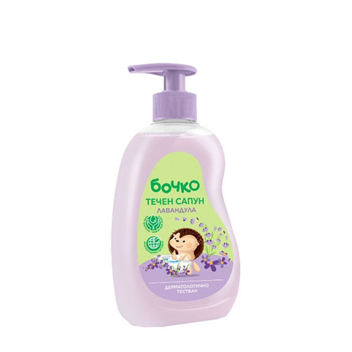 ТЕЧЕН САПУН С ЛАВАНДУЛА БОЧКО 410 мл. / BOCHKO LIQUID SOAP LAVENDER