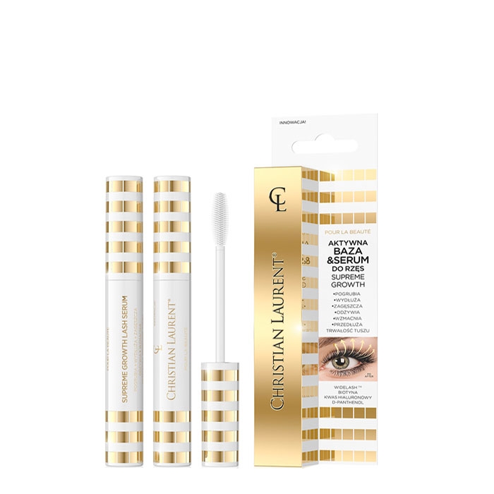 КРИСТИАН ЛАУРЕНТ БАЗА И СЕРУМ ЗА РАСТЕЖ НА МИГЛИ 10 мл. / CHRISTIAN LAURENT BASE AND EYELASH GROWTH SERUM