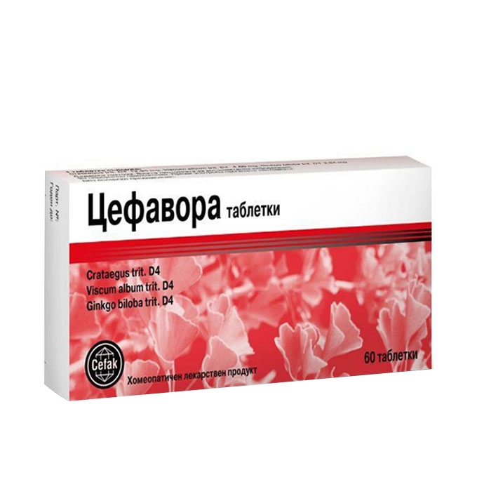 ЦЕФАВОРА таблетки 60 броя / CEFAK CEFAVORA