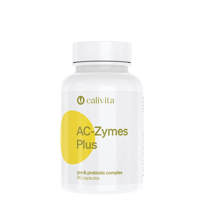КАЛИВИТА АЦИДОФИЛУС AC-ZYMES ПЛЮС капсули 60 броя / CALIVITA AZ-ZYMES PLUS