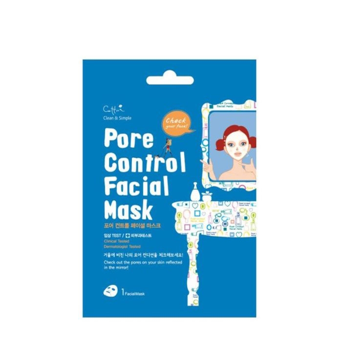 ЦЕТУА СТЯГАЩА ПОРИТЕ МАСКА 1 брой / CETTUA PORE CONTROL FACIAL MASK