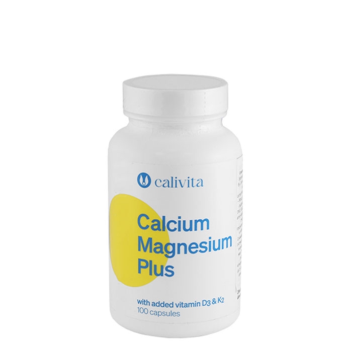 КАЛИВИТА КАЛЦИЙ И МАГНЕЗИЙ ПЛЮС капсули 100 броя / CALIVITA CALCIUM MAGNESIUM PLUS