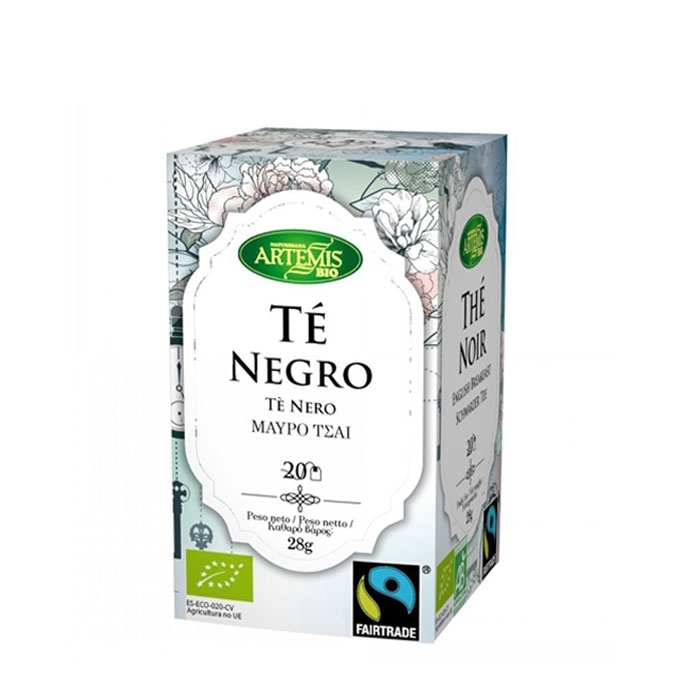 АРТЕМИС БИО ЧЕРЕН ЧАЙ филтър 20 броя / ARTEMIS BIO BLACK TEA