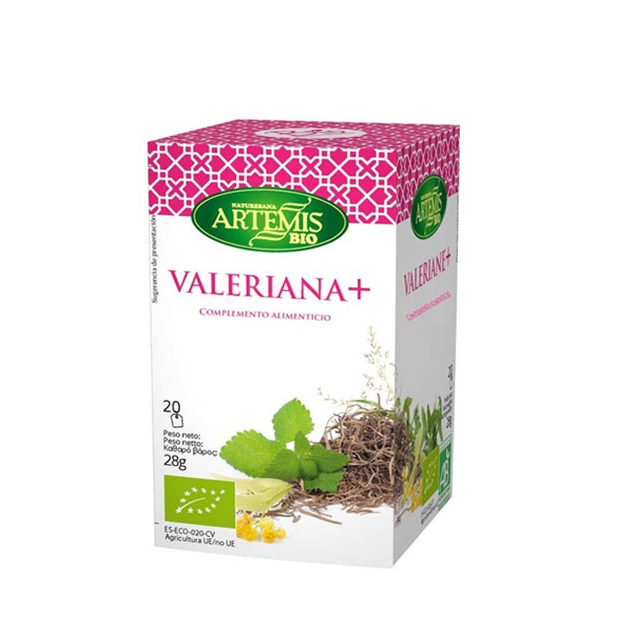 АРТЕМИС БИО ЧАЙ ВАЛЕРИАНА + БИЛКИ филтър 20 броя / ARTEMIS BIO VALERIANA