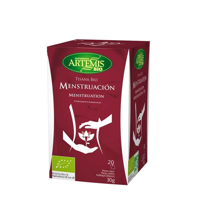АРТЕМИС БИО ЧАЙ MENSTUATION филтър 20 броя / ARTEMIS BIO TEA MENSTUATION