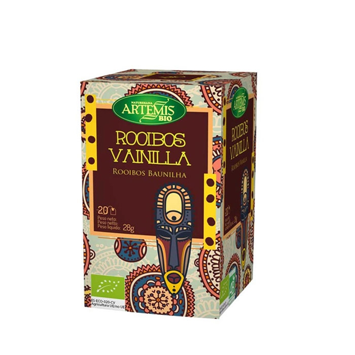 АРТЕМИС БИО ЧАЙ РОЙБОС ВАНИЛА филтър 20 броя / ARTEMIS BIO ROOIBOS VANILLA