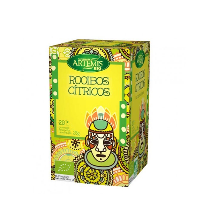 АРТЕМИС БИО ЧАЙ РОЙБОС ЦИТРУС филтър 20 броя / ARTEMIS BIO TEA ROOPBOS CITRUS