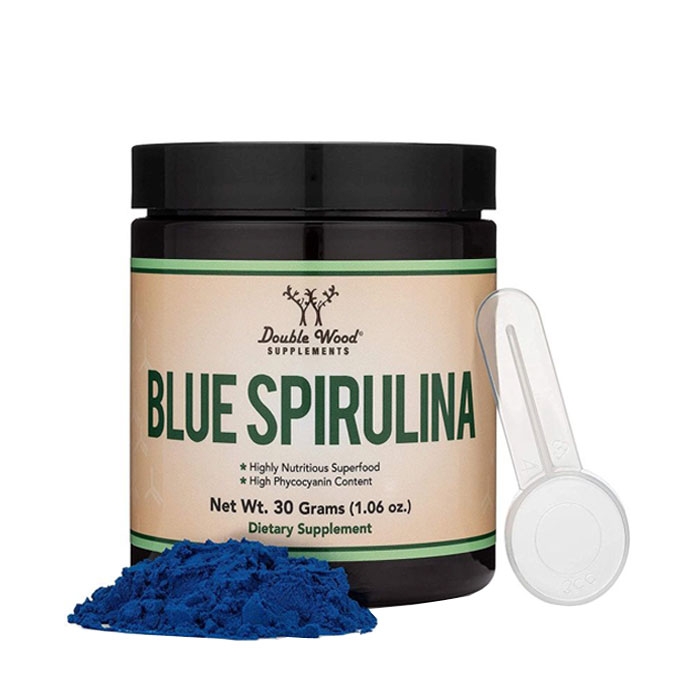 СИНЯ СПИРУЛИНА прах 30 гр. / DOUBLE WOOD SPIRULINA BLUE