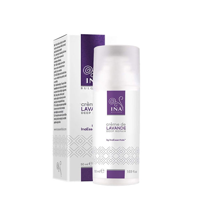 КРЕМ ЗА РЪЦЕ С ЛАВАНДУЛА ИНА ЕСЕНШЪЛС 50 мл. / INA ESSENTIALS HAND CREAM WITH LAVENDER
