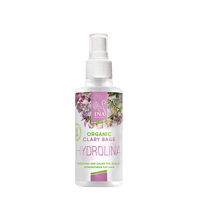 БИО ВОДА ОТ САЛВИЯ ХИДРОЛИНА ИНА ЕСЕНШЪЛС 150 мл. / INA ESSENTIALS HYDROLINA ORGANIC CLARY SAGE WATER