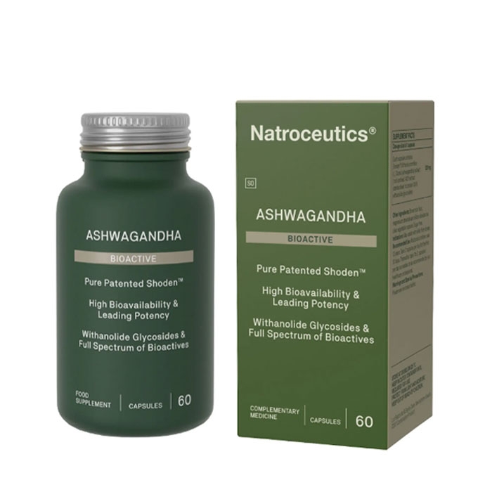 НАТРОЦЕВТИКА АШВАГАНДА капсули 60 броя / NATROCEUTICS ASHWAGANDHA