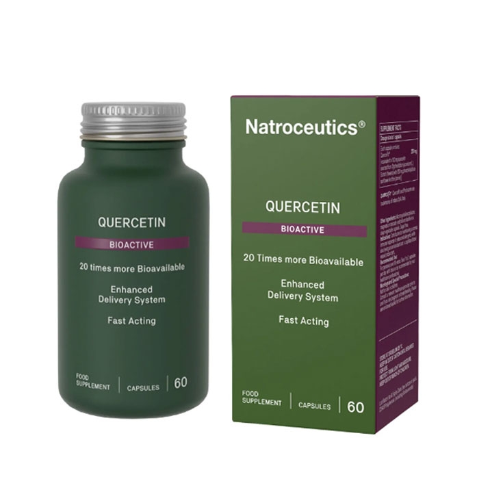 НАТРОЦЕВТИКА БИОАКТИВЕН КВЕРЦЕТИН капсули 60 броя / NATROCEUTICS QUERCETIN BIOACTIVE