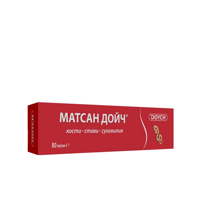 АНТИРЕВМАТИЧЕН ЧЕРВЕН КРЕМ МАТСАН ДОЙЧ 80 мл. / DOYCH ANTIRHEUMATIC RED CREAM