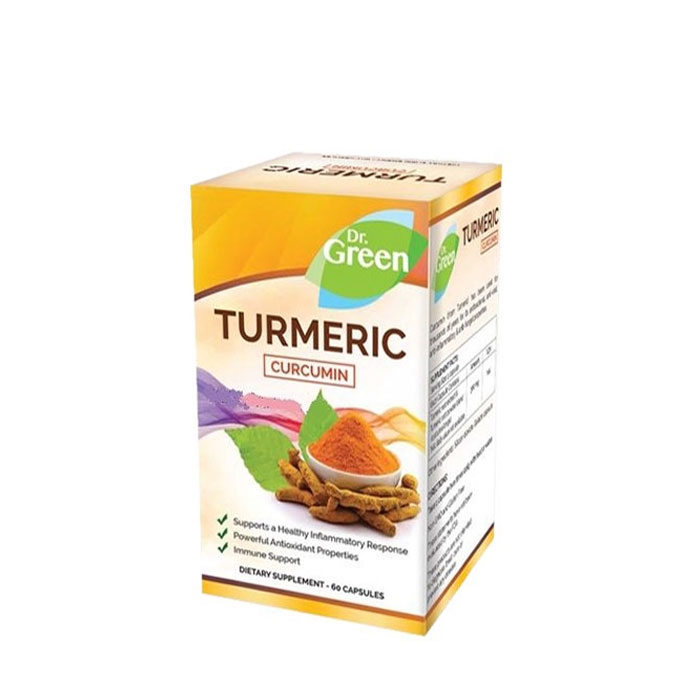 КУРКУМА капсули 60 броя / DR. GREEN TURMERIC