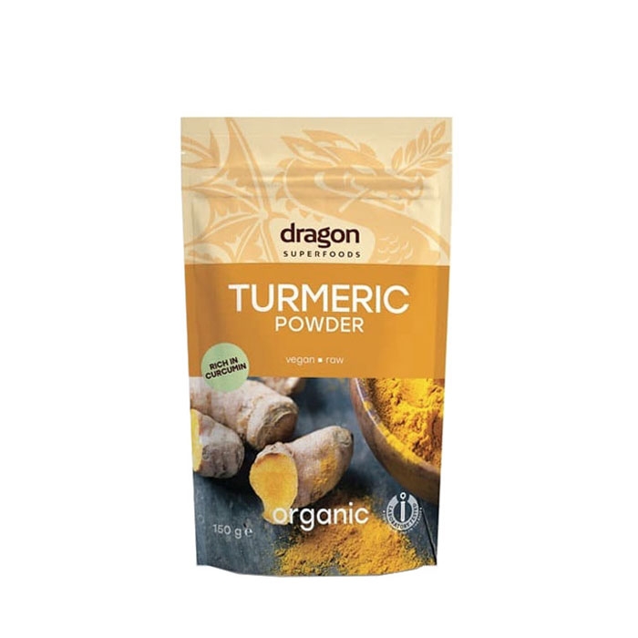 БИО КУРКУМА НА ПРАХ 150 гр. / DRAGON SUPERFOODS ORGANIC CURCUMA POWDER