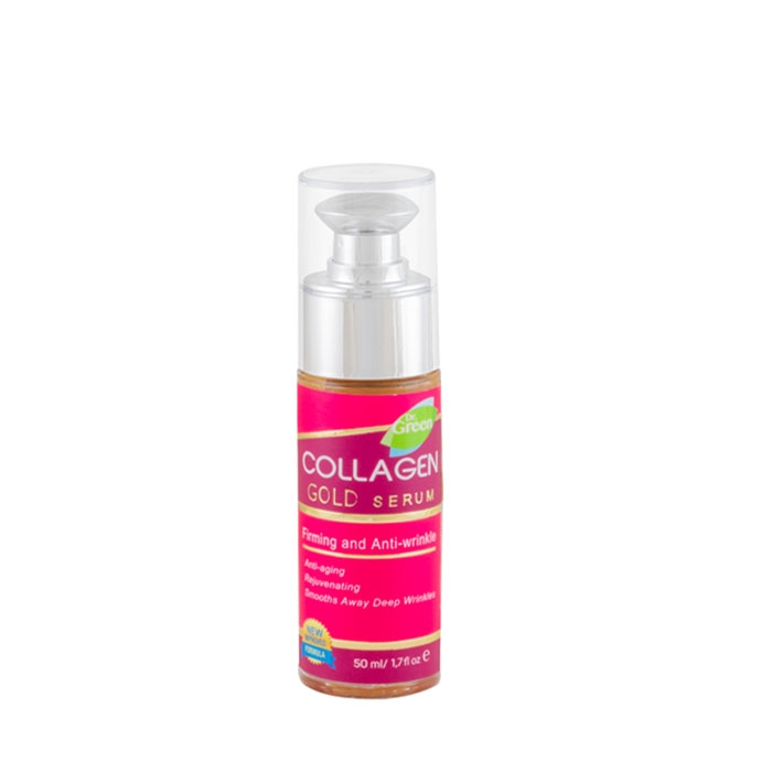 КОЛАГЕН ГОЛД СЕРУМ ПРОТИВ БРЪЧКИ 50 мл / DR. GREEN COLLAGEN GOLD FIRMING AND ANTI-WRINKLE SERUM