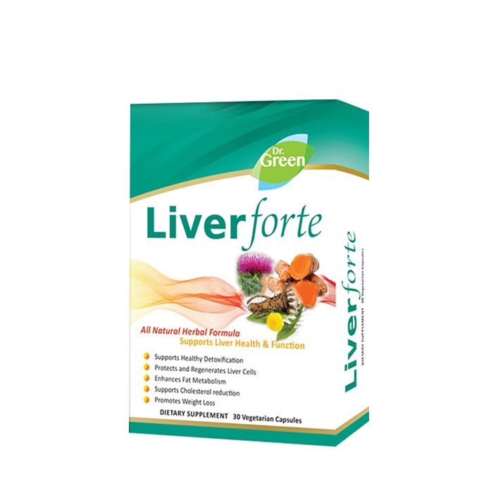 ЛИВЪР ФОРТЕ капсули 30 броя / DR.GREEN LIVER FORTE