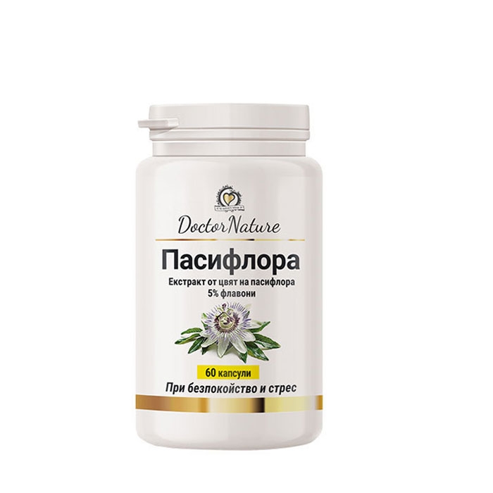 ПАСИФЛОРА капсули 60 броя / DOCTOR NATURE PASIFLORA