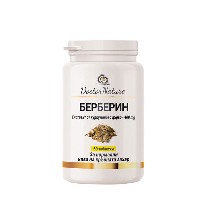 БЕРБЕРИН таблетки 60 броя / DOCTOR NATURE BERBERIN