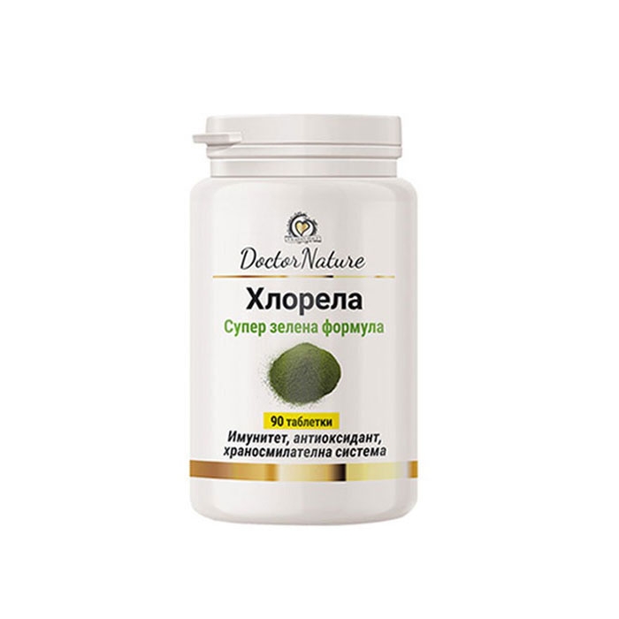 ХЛОРЕЛА таблетки 90 броя / DOCTOR NATURE CHLORELA