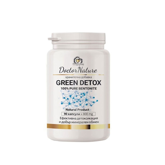 ГРИЙН ДЕТОКС капсули 800 мг. 90 броя / DOCTOR NATURE GREEN DETOX